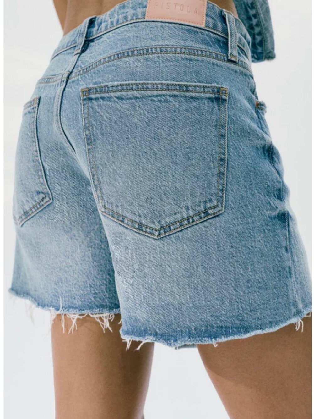 Pistola Denim Shorts in Medium Wash | Size 29